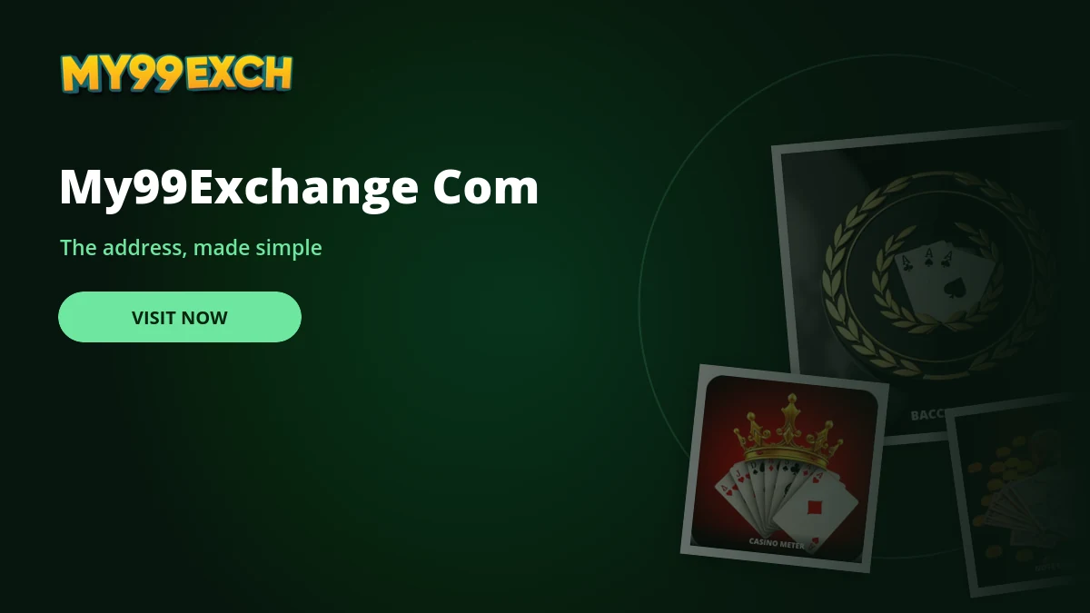My99Exchange com address banner with sic bo and matka game tiles